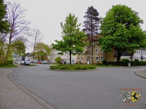 Kreisverkehr Eberhard-Wildermuth-Straße Sonnenscheinstraße Thorsten Schmidt 20170501.jpg