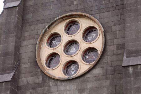 St. Marien (Eickel) Rosette am 23.07.2017. [4]