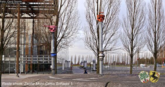 Reste der ehemaligen Zeche Mont-Cenis am 19.12.2015 [6]