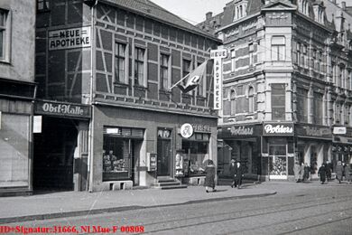 Die Neue Apotheke im Jahre 1940. Bildquelle: Bildarchiv des Märkischen Kreis (c)