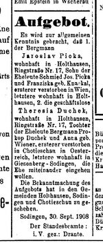 Pilsener Tagblatt 1908-10-09 S 8 Ausschnitt.jpg