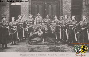 Polnischer Turnverein Sokol, Herne 1913.jpg