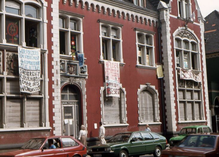 1981 wurde das Baukauer Amtshaus besetzt, Bild Ulrich Klonki