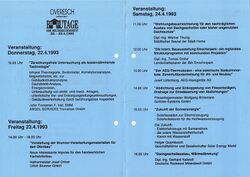 Seminarprogramm Teil 2 (Bautage im Ruhrgebiet 1993)[1]