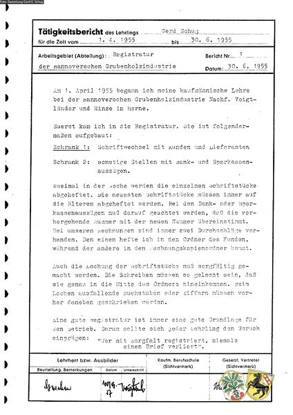 Datei:Tätigkeitsbericht 1 Gerd Schug 19550630.jpg