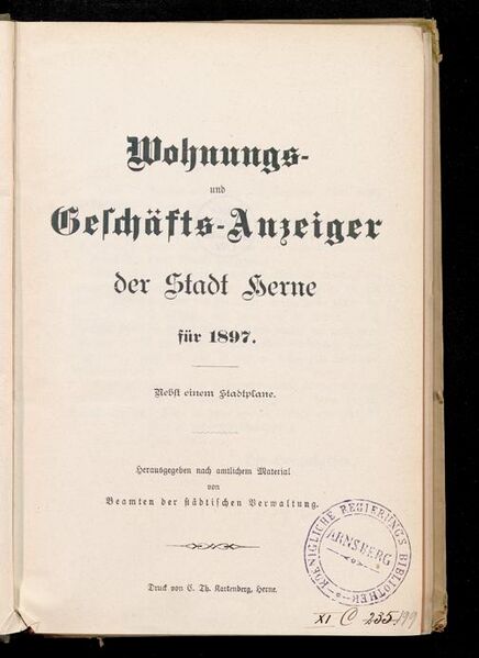 Datei:Titel Adressbuch Herne 1897.jpg