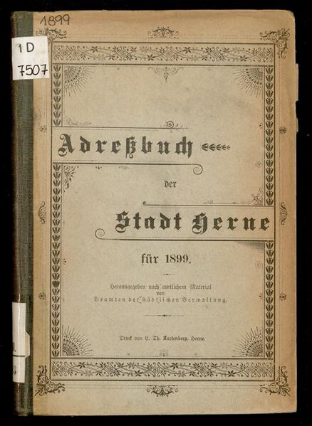 Datei:Titel Adressbuch Herne 1899.jpg