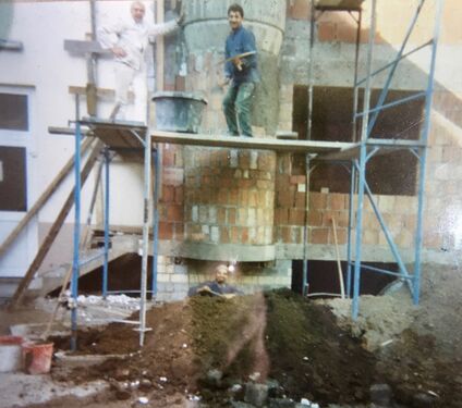 Anbau des Minaretts ca. 1990 [1]