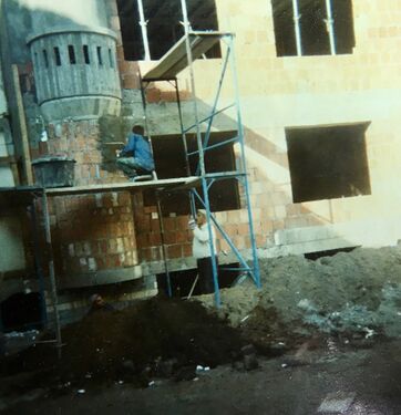 Anbau des Minaretts ca. 1990 [1]
