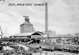 Unser Fritz Schacht I 1914 Malakowturm.png