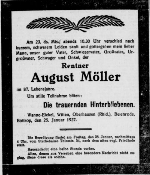 Datei:Wanne-Eickeler Zeitung 40 (26.1.1927) 21. Möller-01.png