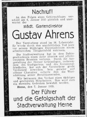 Westfälische Landeszeitung (8.01.1935) Gustav Ahrens.jpeg