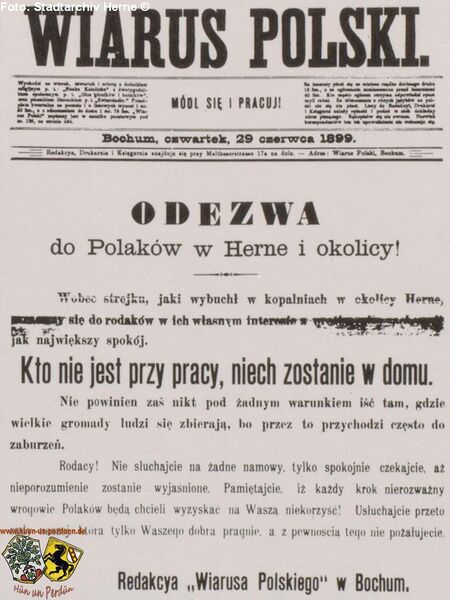 Datei:Wiarus Polski, 29. Juni 1899.jpg